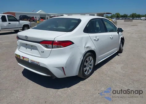 2021 Toyota Corolla Le из США, поврежденный, VIN 5YFEPMAE1MP180006